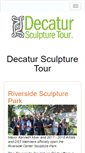 Mobile Screenshot of decatursculpturetour.com